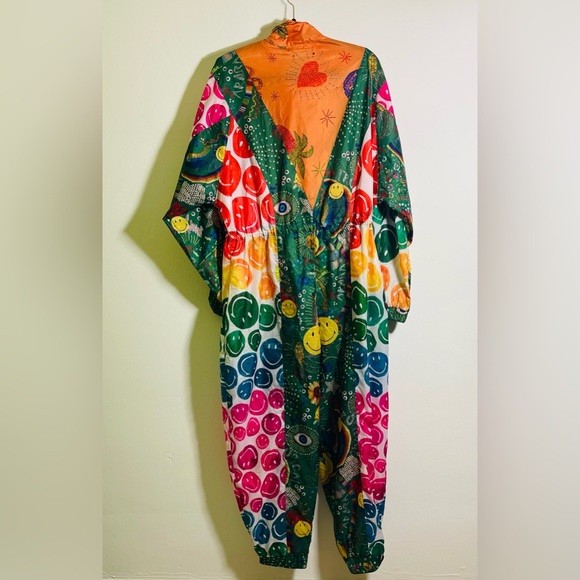 Farm Rio Smiley Jumpsuit - Picture 6 of 8